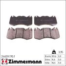 Zimmermann Bremsbelagsatz, Scheibenbremse 24659.170.1