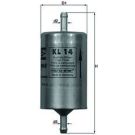 Kraftstofffilter KL 14 Kraftstofffilter KL 14