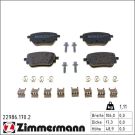 Zimmermann Bremsbelagsatz, Scheibenbremse 22986.170.2