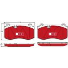 TRW Bremsbelagsatz, Scheibenbremse DTEC COTEC GDB1733DTE