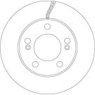 TRW Bremsscheibe DF6888