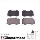 Zimmermann Bremsbelagsatz, Scheibenbremse 23271.175.1