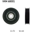 SKF Umlenk-/Führungsrolle, Keilrippenriemen VKM 68001
