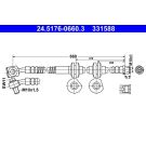 ATE Bremsschlauch 24.5176-0660.3