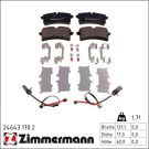 Zimmermann Bremsbelagsatz, Scheibenbremse 24643.170.2