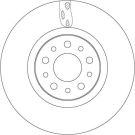 TRW Bremsscheibe DF6933