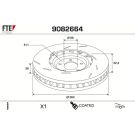 Bremsscheibe 9082664