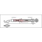 Metzger Bremsschlauch 4114061