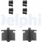 Delphi Zubehörsatz, Scheibenbremsbelag LX0082