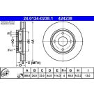 Bremsscheibe 24.0124-0238.1