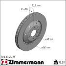Bremsscheibe 100.3344.75 Bremsscheibe 100.3344.75