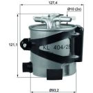 Kraftstofffilter KLH 44/25