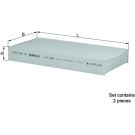 Knecht Filter, Innenraumluft LA 122/S