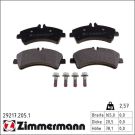 Zimmermann Bremsbelagsatz, Scheibenbremse 29217.205.1