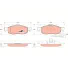 TRW Bremsbelagsatz, Scheibenbremse COTEC GDB1108
