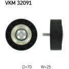 SKF Umlenk-/Führungsrolle, Keilrippenriemen VKM 32091