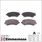 Zimmermann Bremsbelagsatz, Scheibenbremse 23638.185.1