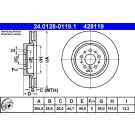 Bremsscheibe 24.0128-0119.1