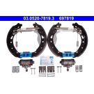 Bremsbackensatz Original ATE TopKit 03.0520-7819.3 Bremsbackensatz Original ATE TopKit 03.0520-7819.3