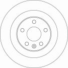 TRW Bremsscheibe DF6588