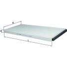 Knecht Filter, Innenraumluft LA 62