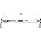BOSCH Bremsschlauch 1 987 476 059