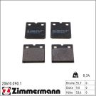 Zimmermann Bremsbelagsatz, Scheibenbremse 20610.090.1