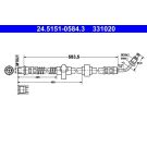 ATE Bremsschlauch 24.5151-0584.3