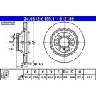 Bremsscheibe 24.0312-0159.1