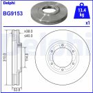 Bremsscheibe BG9153 Bremsscheibe BG9153