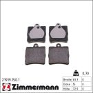Zimmermann Bremsbelagsatz, Scheibenbremse 21919.150.1