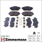 Zimmermann Bremsbelagsatz, Scheibenbremse 22782.185.2