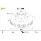Bremsscheibe 673231