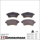 Zimmermann Bremsbelagsatz, Scheibenbremse 23615.175.1