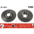 TRW Bremsscheibe DF4027