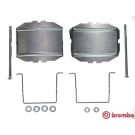 Brembo Zubehörsatz, Scheibenbremsbelag PRIME LINE A 02 232