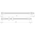 Metzger Bremsschlauch 4110995