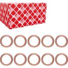 10x FEBI BILSTEIN 07215 Ölablaßschraube Dichtung Kupfer 10x FEBI BILSTEIN 07215 Ölablaßschraube Dichtung Kupfer