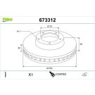 Bremsscheibe 673312