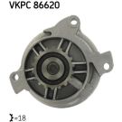 SKF Wasserpumpe VKPC 86620