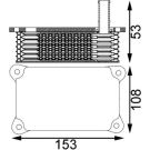 Mahle Ölkühler, Motoröl BEHR CLC 201 000S