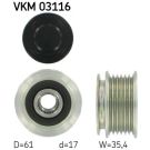SKF Generatorfreilauf VKM 03116