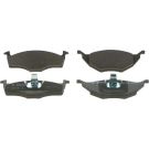 BOSCH Bremsbelagsatz, Scheibenbremse 0 986 424 502