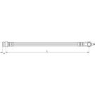 Metzger Bremsschlauch 4111630
