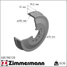 Zimmermann Bremstrommel Coat Z 600.1967.20