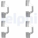 Delphi Zubehörsatz, Scheibenbremsbelag LX0492