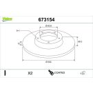 Bremsscheibe 673154