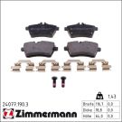 Zimmermann Bremsbelagsatz, Scheibenbremse 24077.190.3