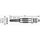 NGK 2785 Glühkerze