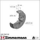 Zimmermann Bremstrommel 600.1962.00